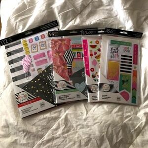 Happy Planner Bundle Accessories and Stickers